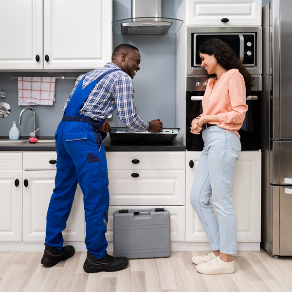 can you provide an estimate for cooktop repair before beginning any work in Thompson Connecticut